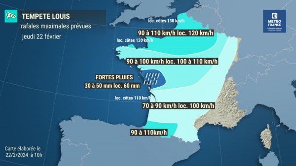 Tempête Louis