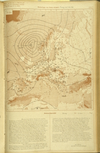 ​​​​Carte allemande pour le 5 juin 1944