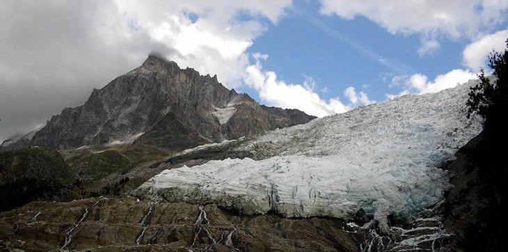 Fonte d'un glacier