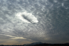 Nuage perforé © Météo-france/DIRSO