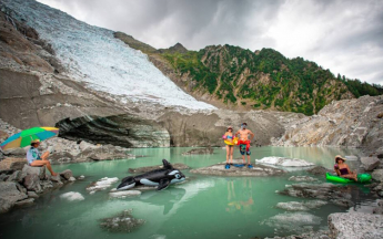 Fonte des glaces, les glaciers boivent la tasse.