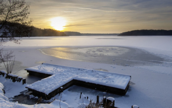 Neige et gelées dans le Nord le samedi 20 janvier 2024.