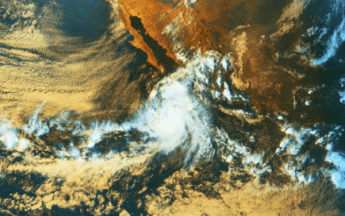 Image satellite du 11 octobre 2021 à 23 UTC.