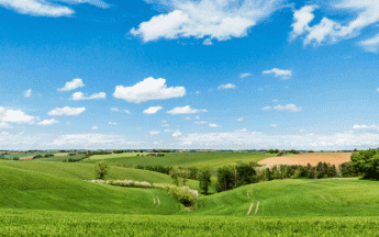 Paysage France - Illustration