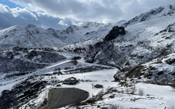 Le 13 février à Ghisoni, dans le massif du Renoso (Corse)