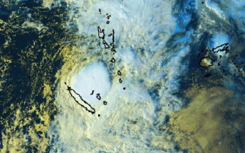 "Lucas" se rapproche le la Nouvelle-Calédonie - satellite Himarawi 8 le 02/02/2021 à 0630 UTC