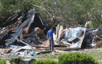 Outbreak de tornades aux Etats-Unis le weekend de Pâques. Orangeburg county