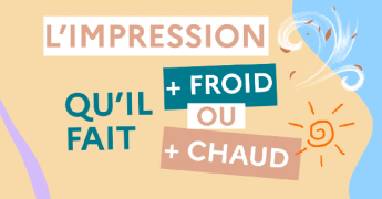 Qu'est-ce que la température ressentie ?