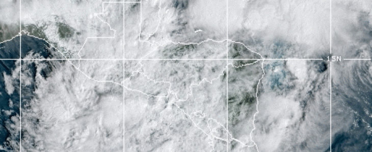 Image su satellite GOES-East le 5 novembre 2020 à 14 UTC