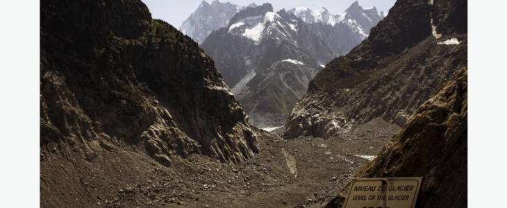 La mer de Glace en 2021