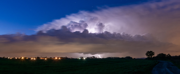 De violents orages ont touché la France ce week-end.