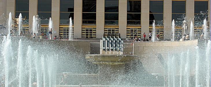 Canicule à Paris le 26 juillet 2012.