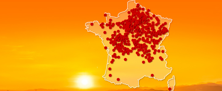 Du 14 au 18 septembre 2020, la France a connu un épisode de chaleur tardif exceptionnel.
