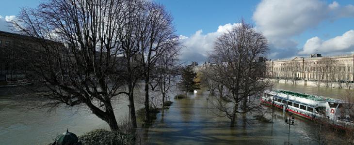 La Seine continue de monter à Paris le 26 janvier 2018 - © Getty / Antoine Gyori - Corbis