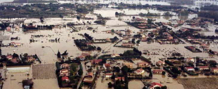 Inondations dans le département de l'Aude - © Getty / Gilles Bouquillon 