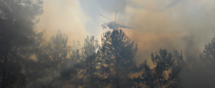 Encore un été très chaud dans le monde.  Des incendies se sont déclarés par centaines en Grèce et en Turquie