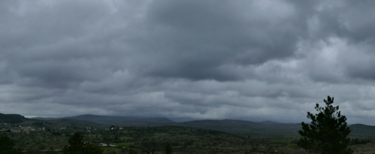 Temps perturbé sur les Cévennes © Infoclimat / vonguckel