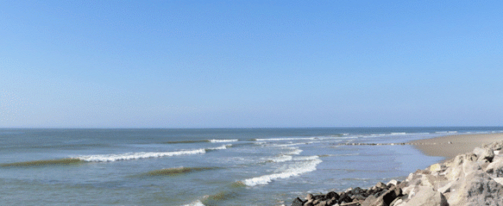 La chaleur a gagné les Hauts-de-France hier, ici à Berck-Plage (62)