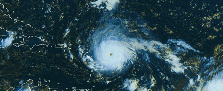 L'ouragan Irma a frappé les Petites Antilles en catégorie 5 début septembre 2017. Une semaine après, il sera suivi par Maria.