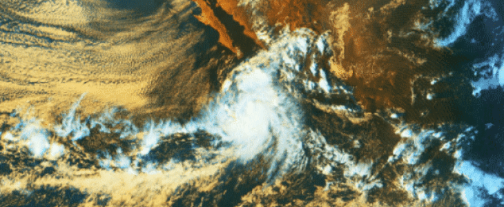 Image satellite du 11 octobre 2021 à 23 UTC.