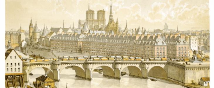 Paris au XVIIe siècle - Illustration