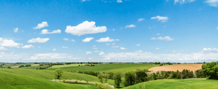 Paysage France - Illustration