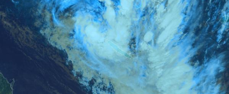 Image du satellite Himawari-8 le 13 décembre 2021 à 14 UTC. 