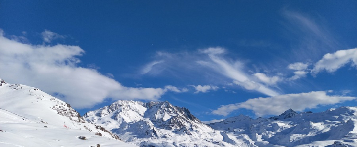 Val-Thorens en Savoie, altitude 2 333m, le 18/02/22 à 16 h 08.