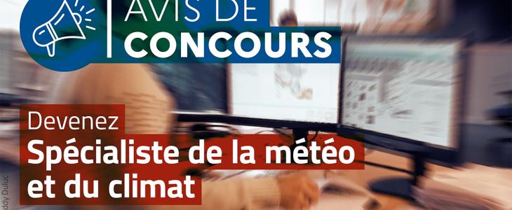 Rejoignez Météo-France !
