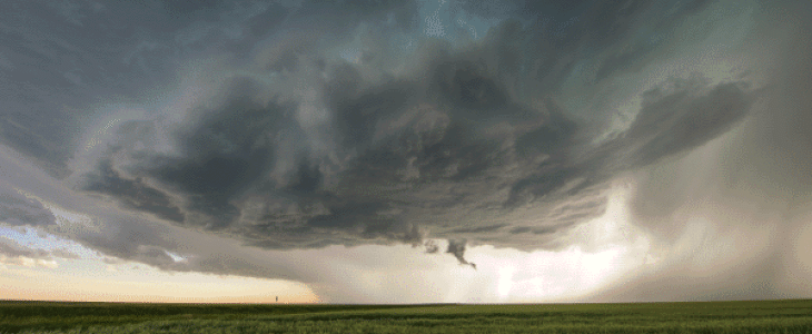 Au printemps, le risque de tornades dans les grandes plaines américaines est plus fort lors d’un évènement La Niña