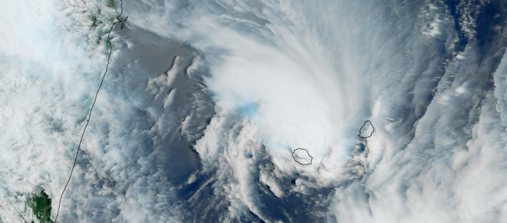 Image du satellite MTG vendredi 28 février 2025 à 06UTC