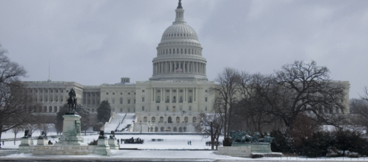 Le Capitole sous la neige. Photo d'illustration.