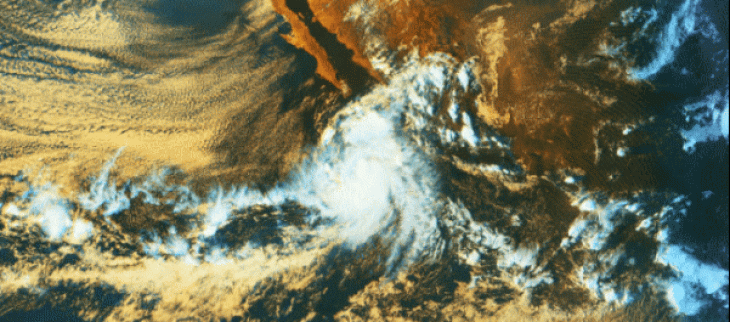 Image satellite du 11 octobre 2021 à 23 UTC.
