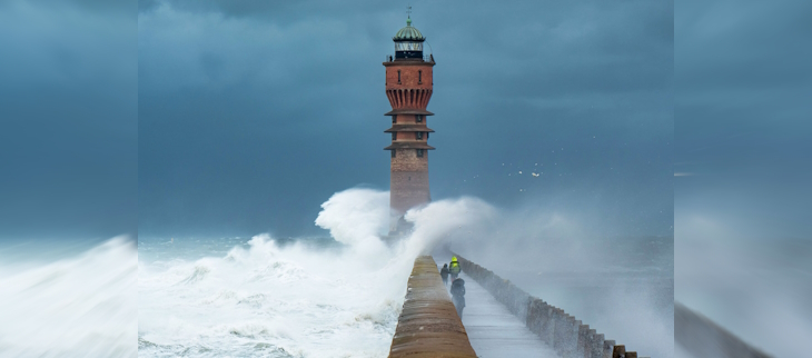 Tempête Benjamin le 23 octobre 2025.