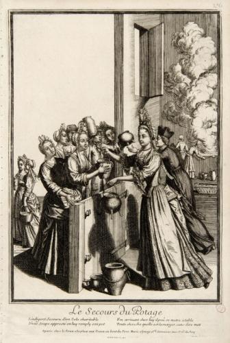 Le secours du potage à Paris pendant la famine de 1709