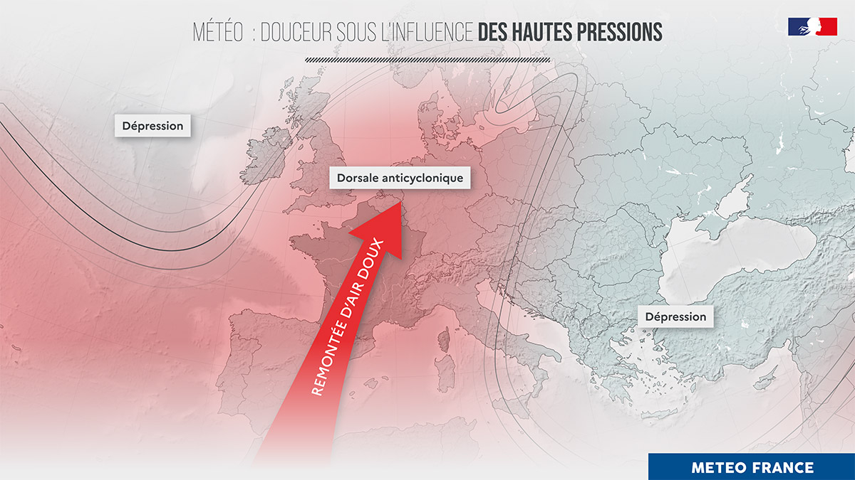 Situation météo. © Météo-France