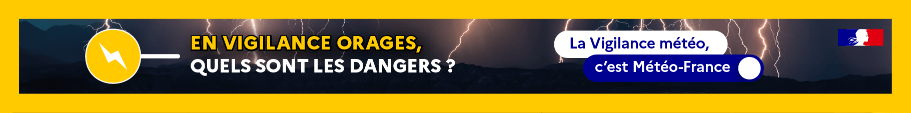 En Vigilance orages, quels sont les dangers ?