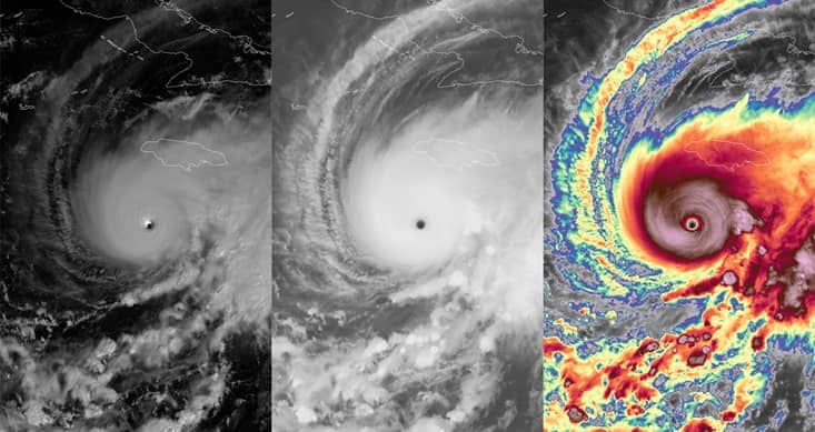 Ouragan Mélissa - Météo-France