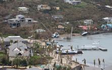 St John, îles Vierges, après le passage d'IRMA