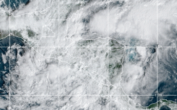 Image su satellite GOES-East le 5 novembre 2020 à 14 UTC