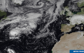 L'ouragan Gabrielle se dirige vers les Açores. Il ne devrait pas avoir d'impact sur la France