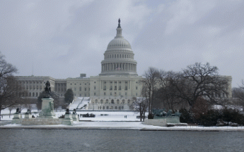 Le Capitole sous la neige. Photo d'illustration.