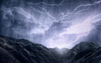 Illustration orages, pluie et vent - © GettyImages