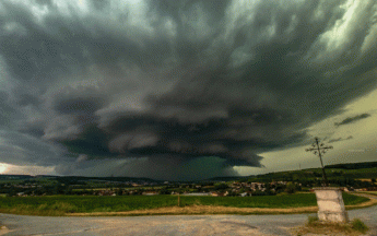 Supercellule orageuse en Haute Marne samedi 19 juin