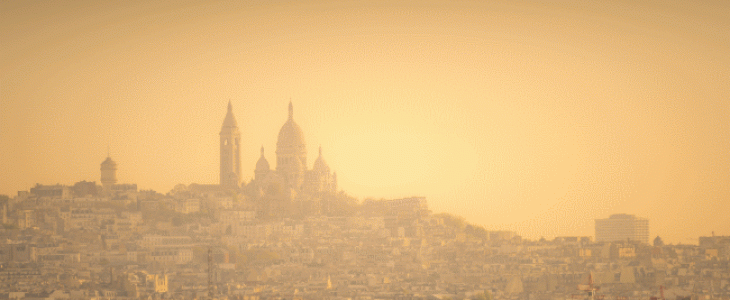 L'îlot de chaleur urbain.