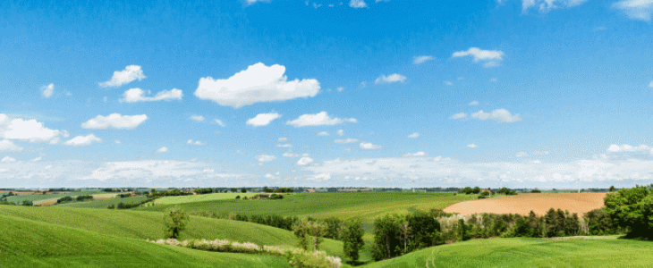 Paysage France - Illustration