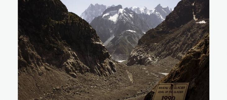 La mer de Glace en 2021