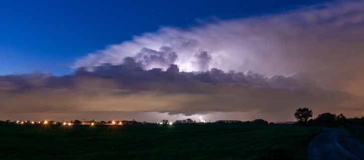 De violents orages ont touché la France ce week-end.