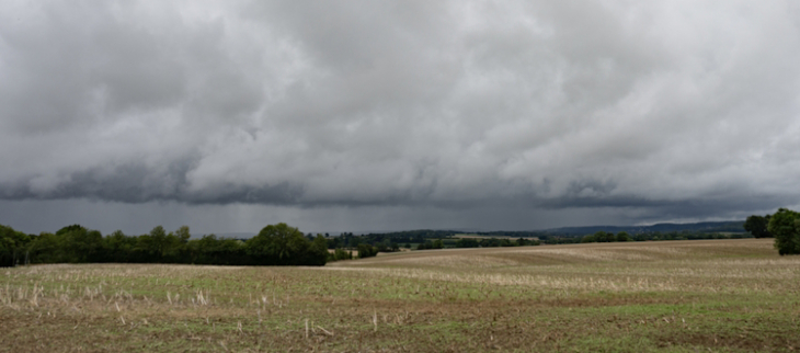 Temps maussade dans le nord depuis un mois.