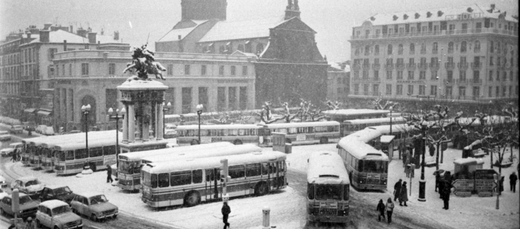 Il y a 40 ans, début novembre 1980, froid et neige exceptionnellement